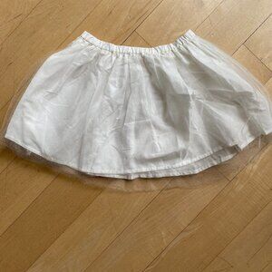 MINI Boden BNWOT White Tulle Skirt Girls
